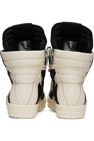 Black & Off-White Geobasket