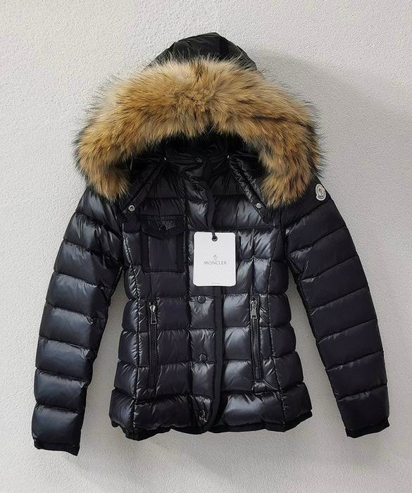 Mòncler Fur Fitted Coat