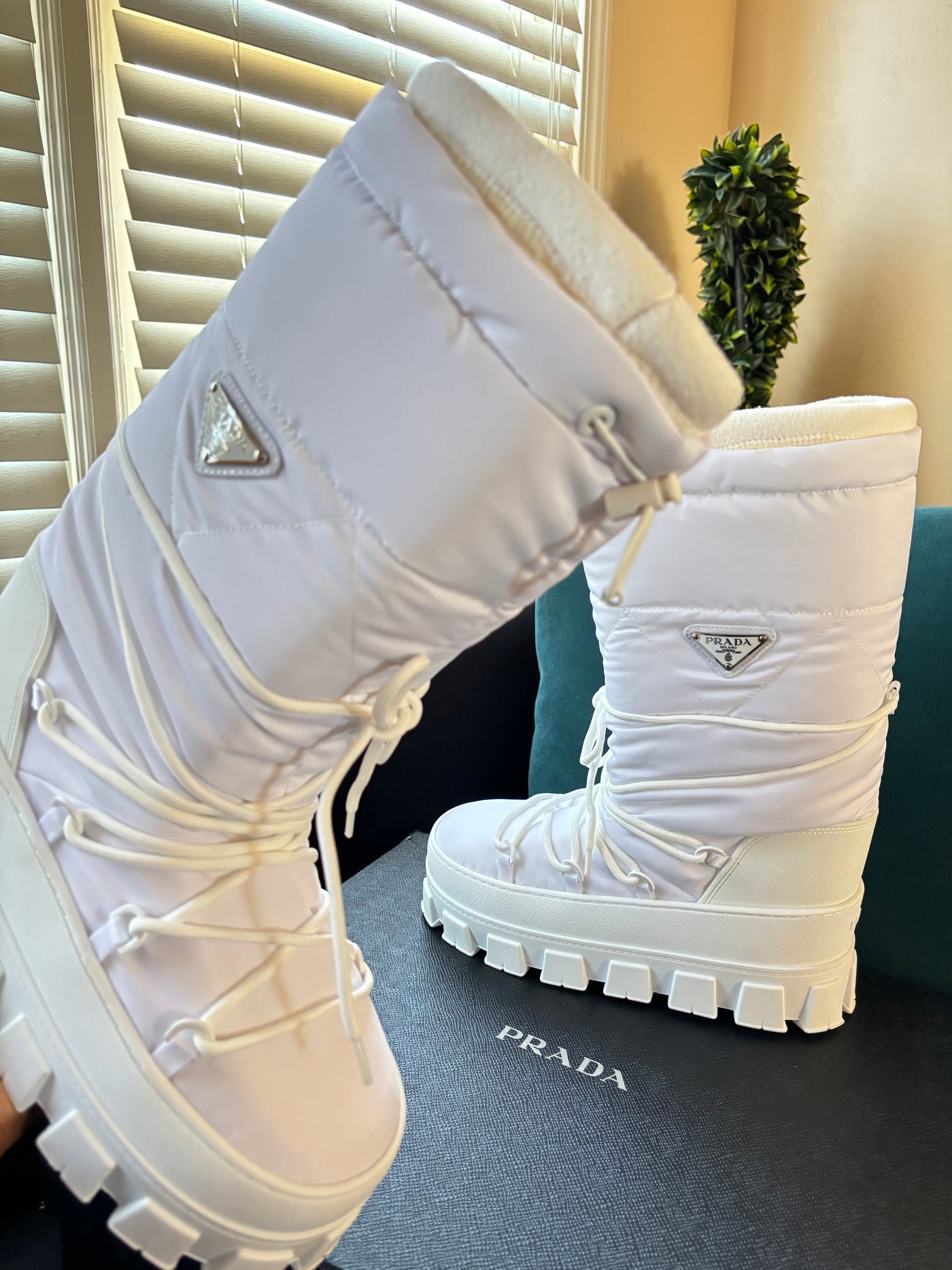 Pràda Long Ski Boots(On Hand)