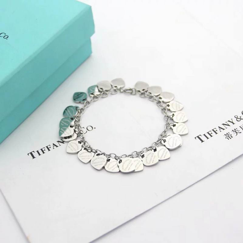 Tiff Hearts Bracelet