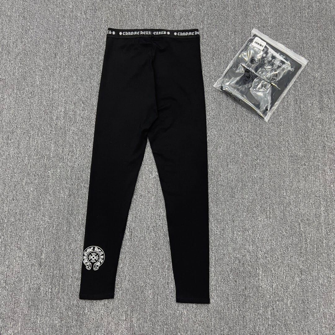 Black Chrome Leggings