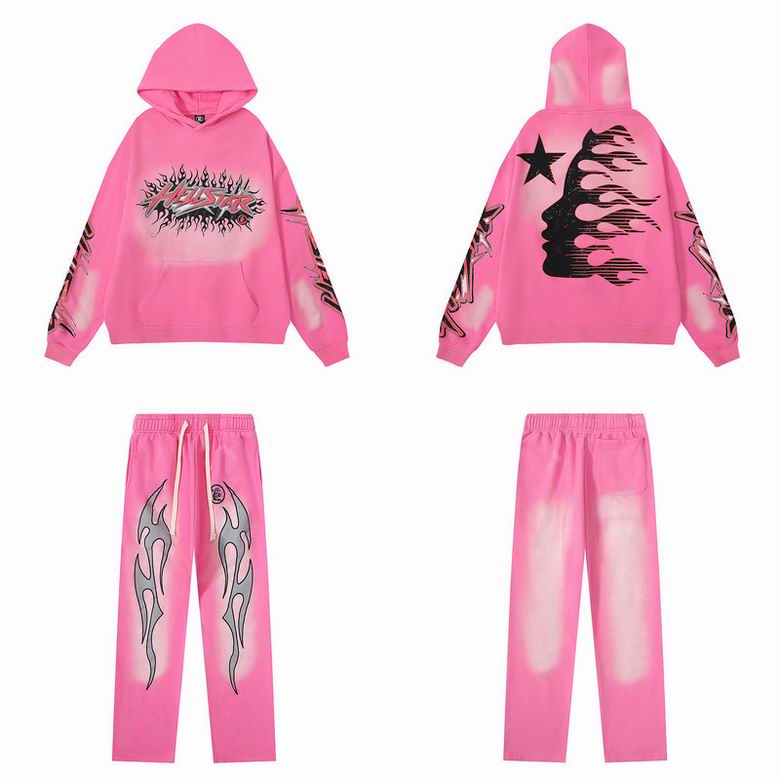 Pink HS 2 Piece Jogging Suit