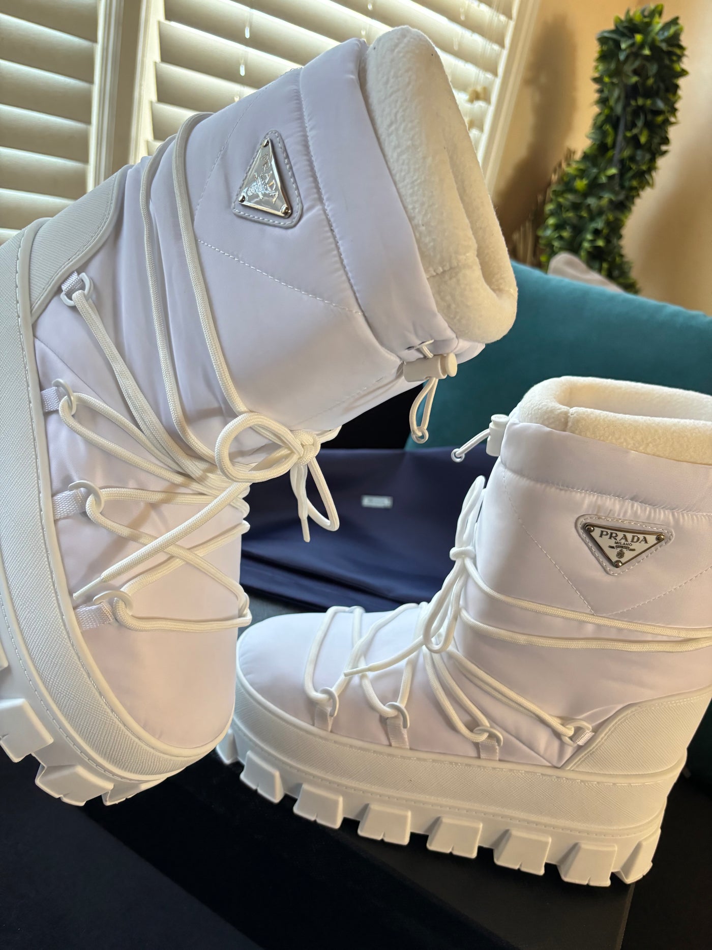 Pràda Short Ski Boots(On Hand)