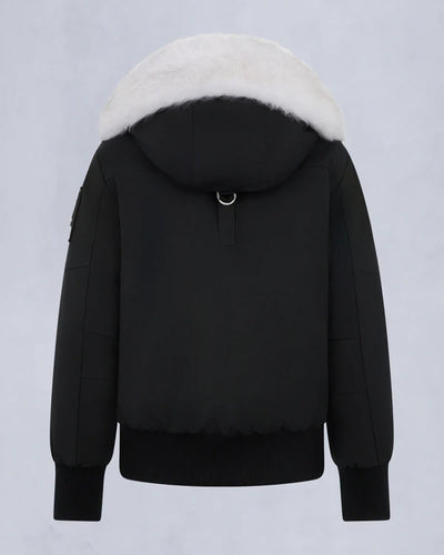 Black Moose Knuckles Bomber Jacket