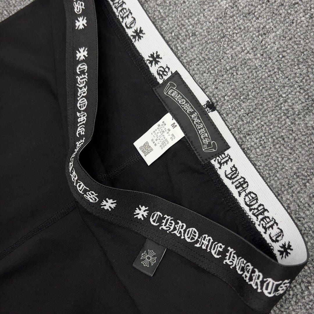 Black Chrome Leggings