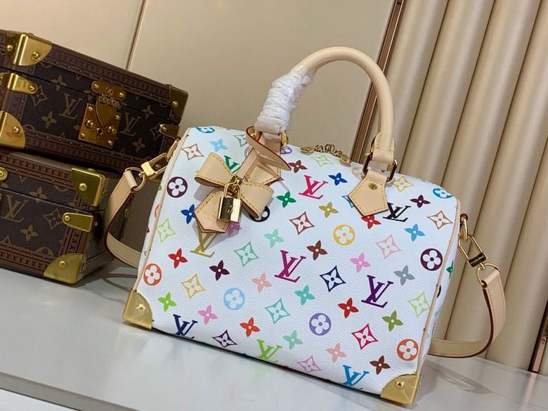 LV x Takashi Murakami Speedy Bandouliere