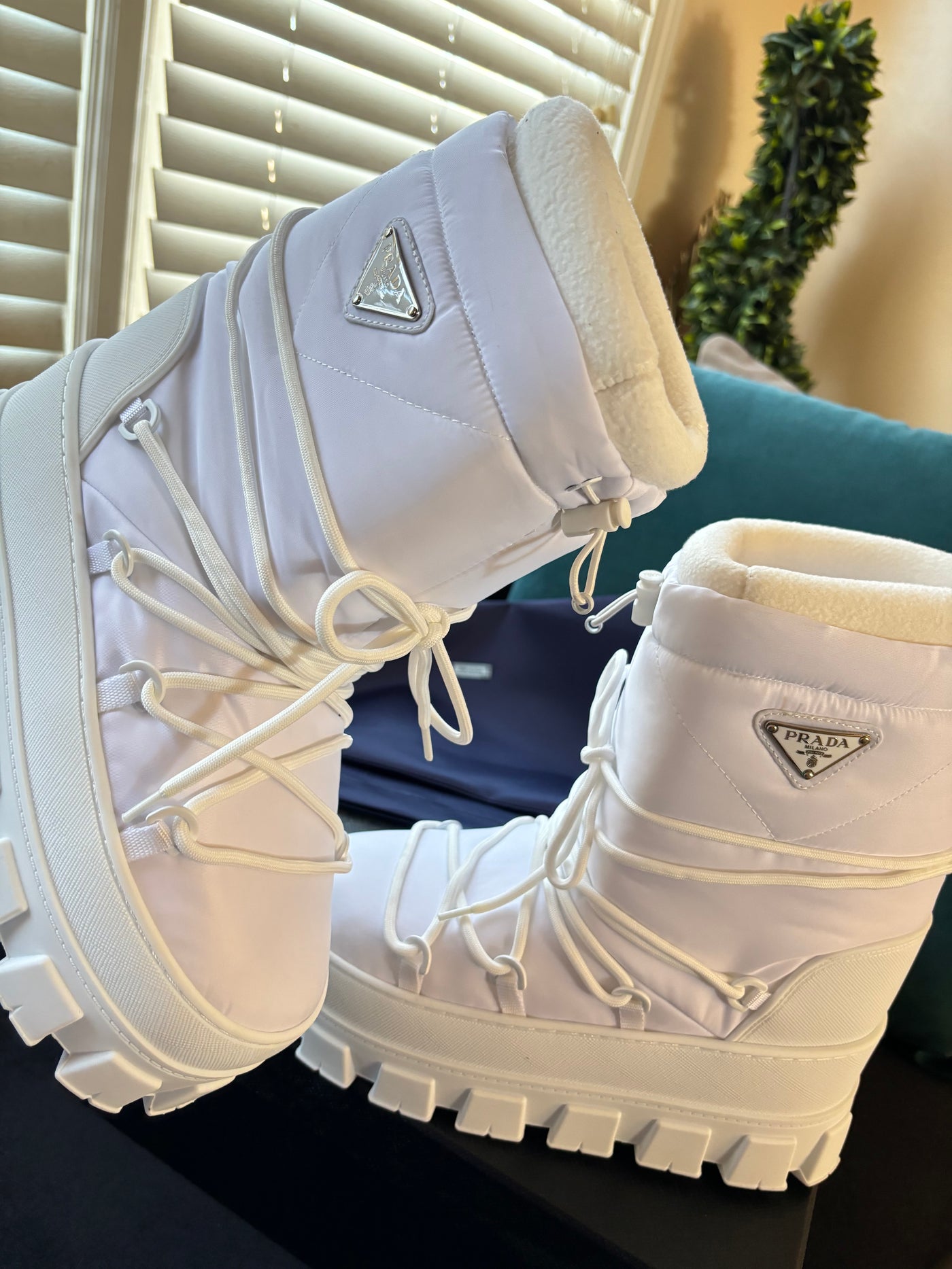 Pràda Short Ski Boots(On Hand)