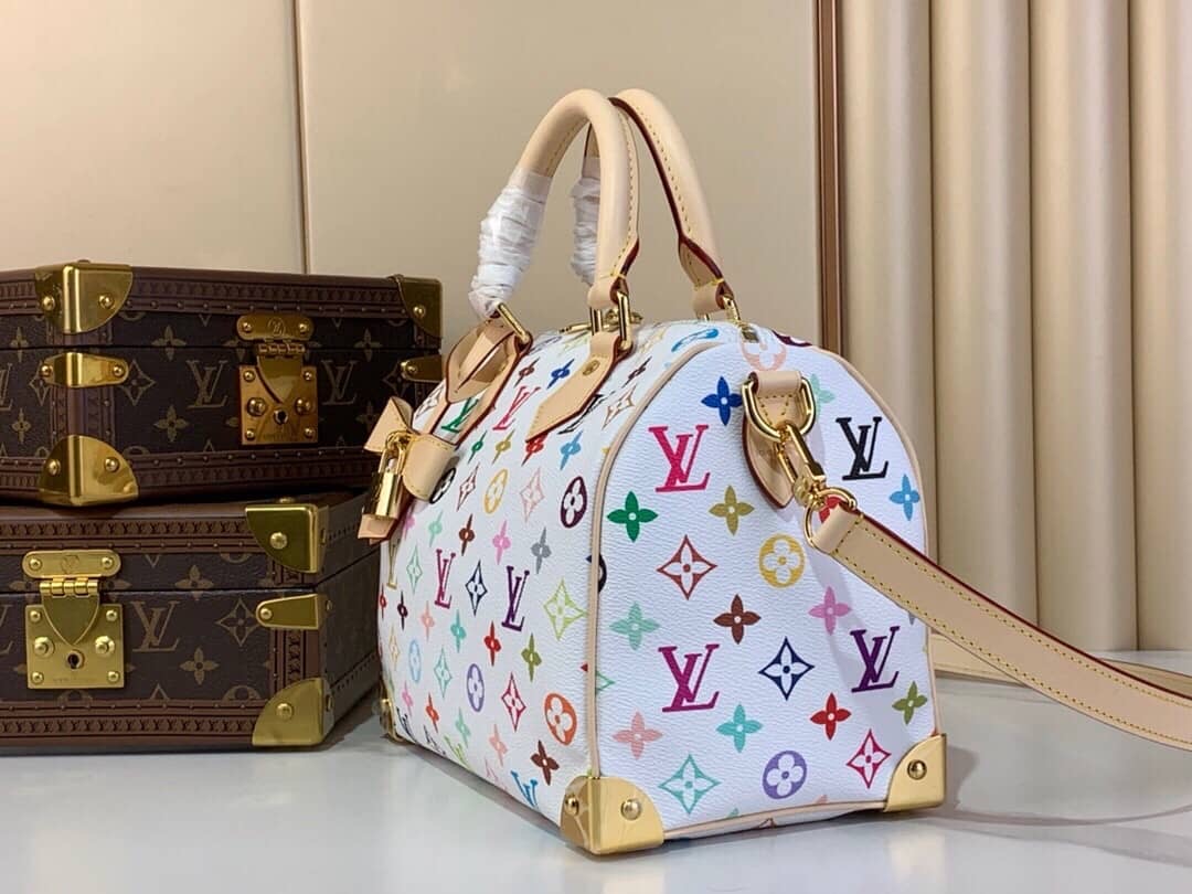 LV x Takashi Murakami Speedy Bandouliere