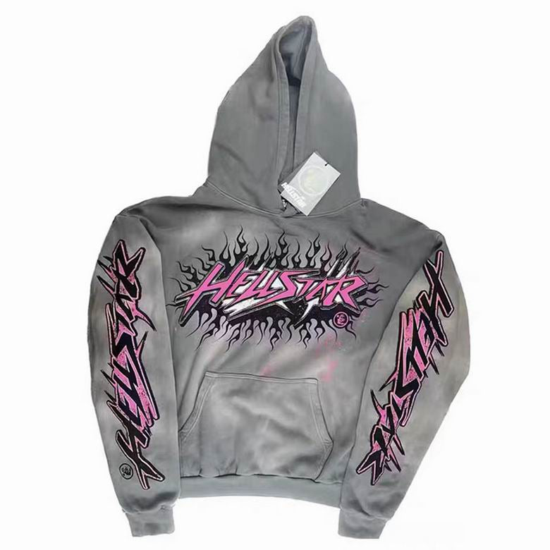 Grey&Pink HS Hoodie