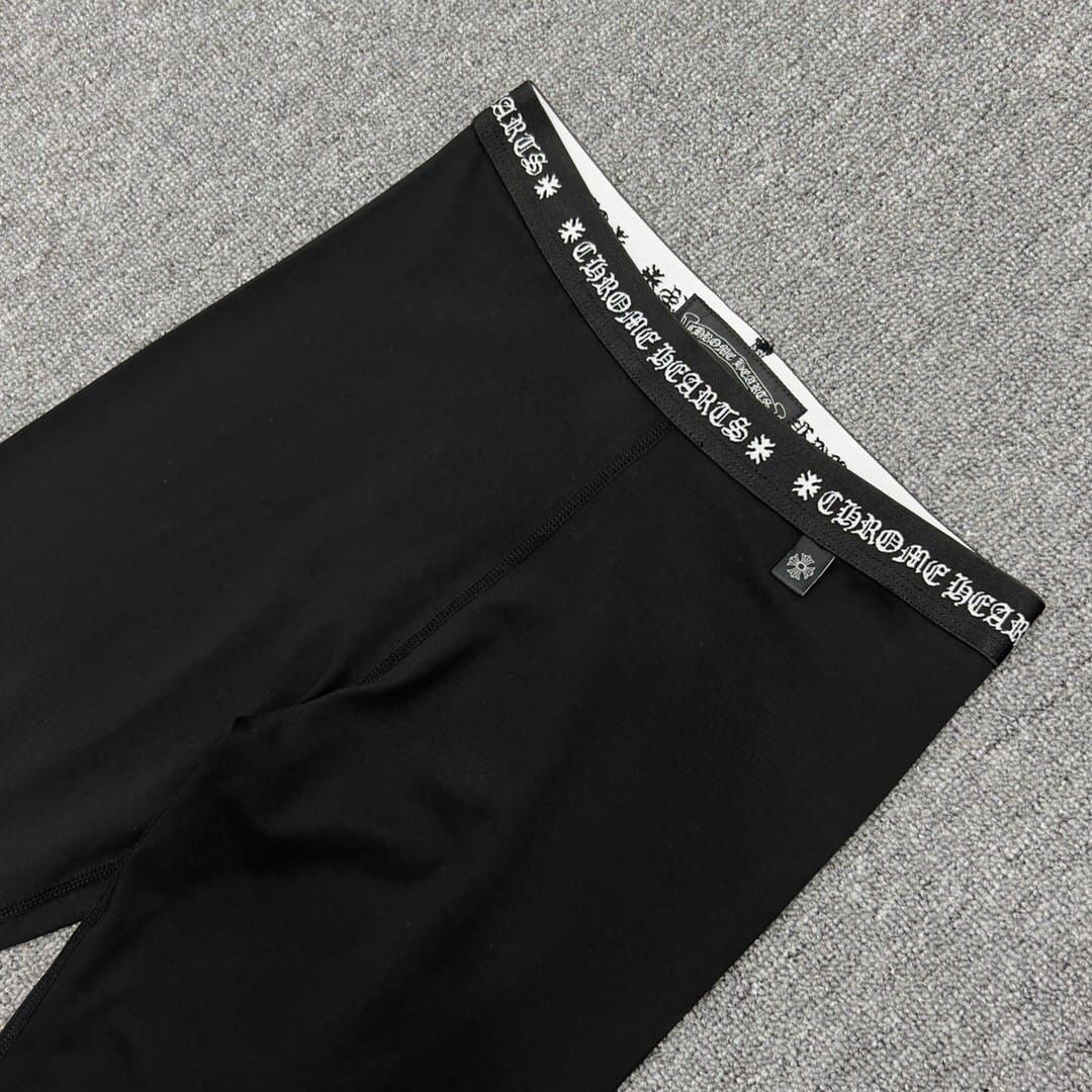 Black Chrome Leggings