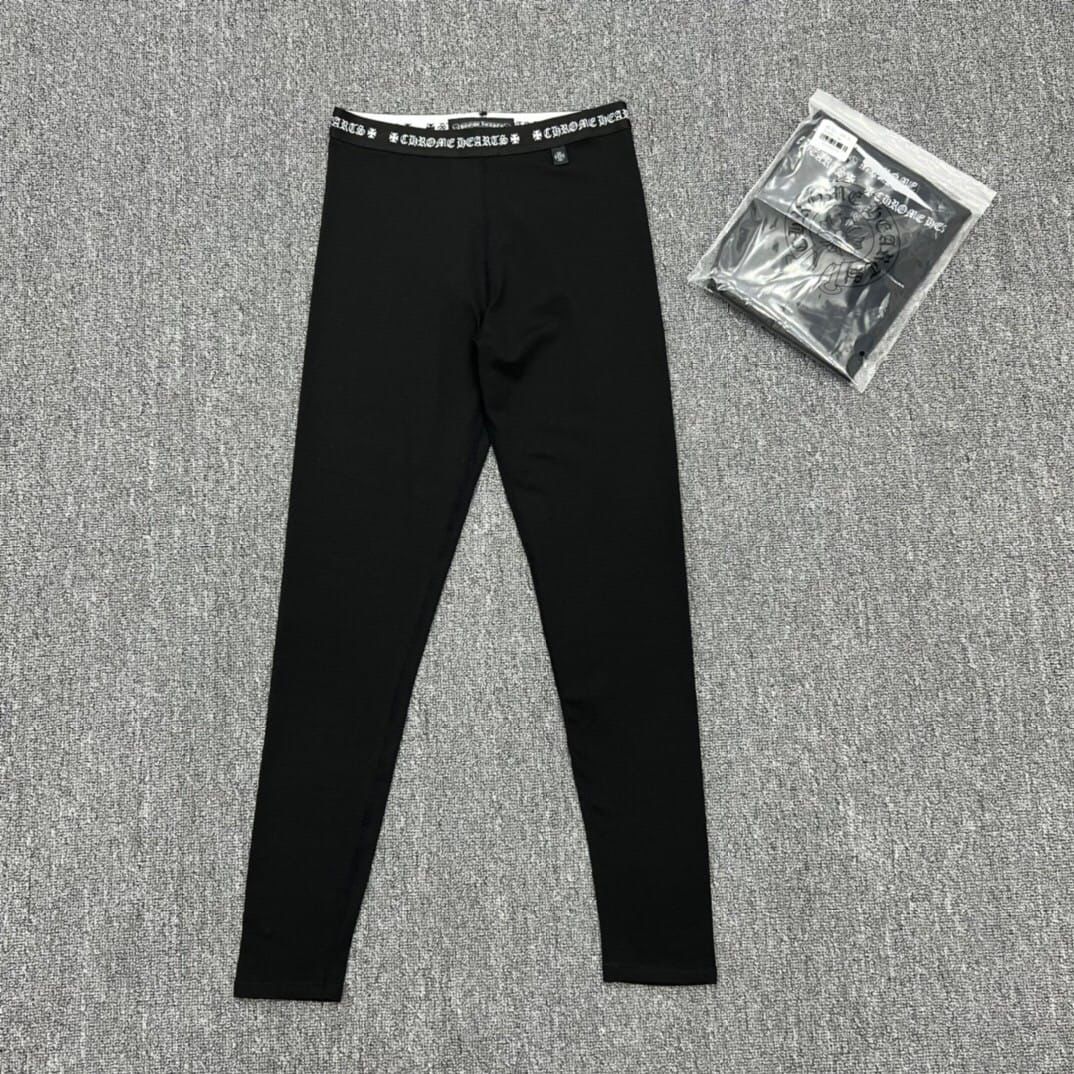 Black Chrome Leggings