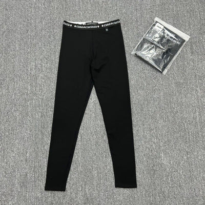 Black Chrome Leggings