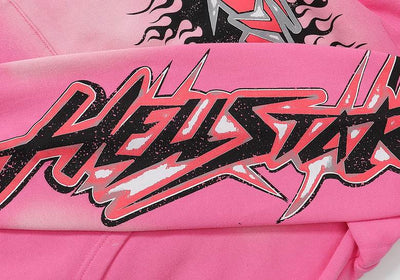 Pink HS 2 Piece Jogging Suit