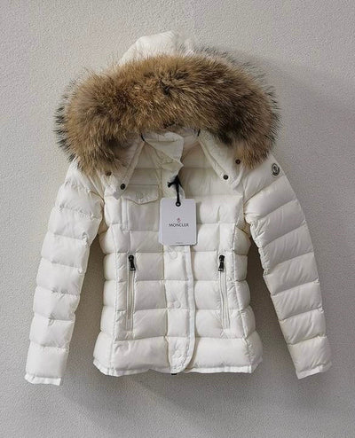 Mòncler Fur Fitted Coat