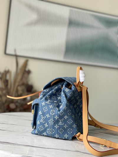 Denim LV Backpack