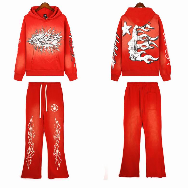 Red HS 2 Piece Jogging Suit
