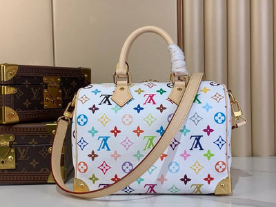 LV x Takashi Murakami Speedy Bandouliere