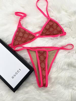 GG Sheer 2 Piece Swimsuit