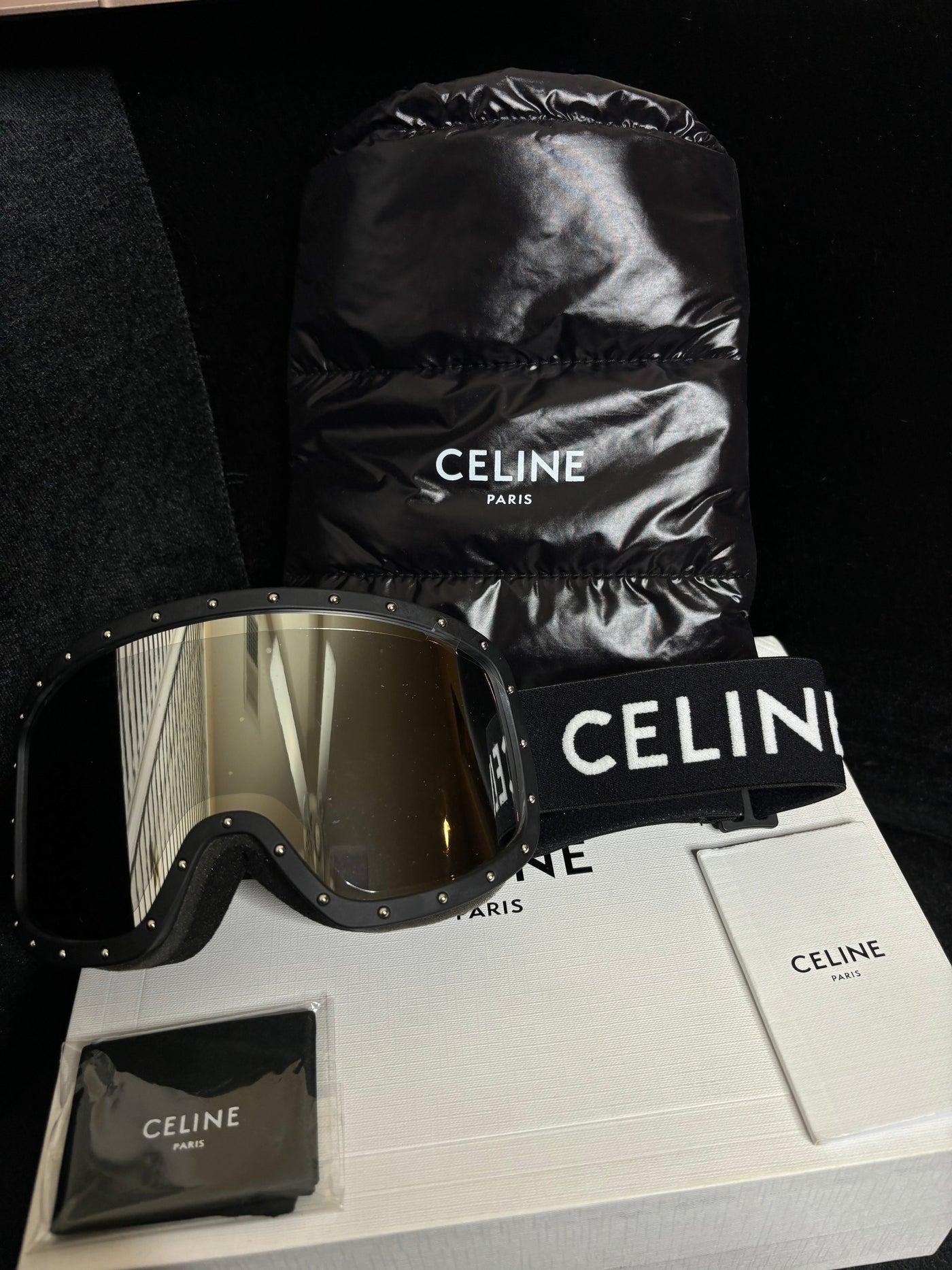 Black Celine Ski( On Hand)