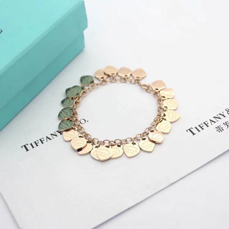 Tiff Hearts Bracelet