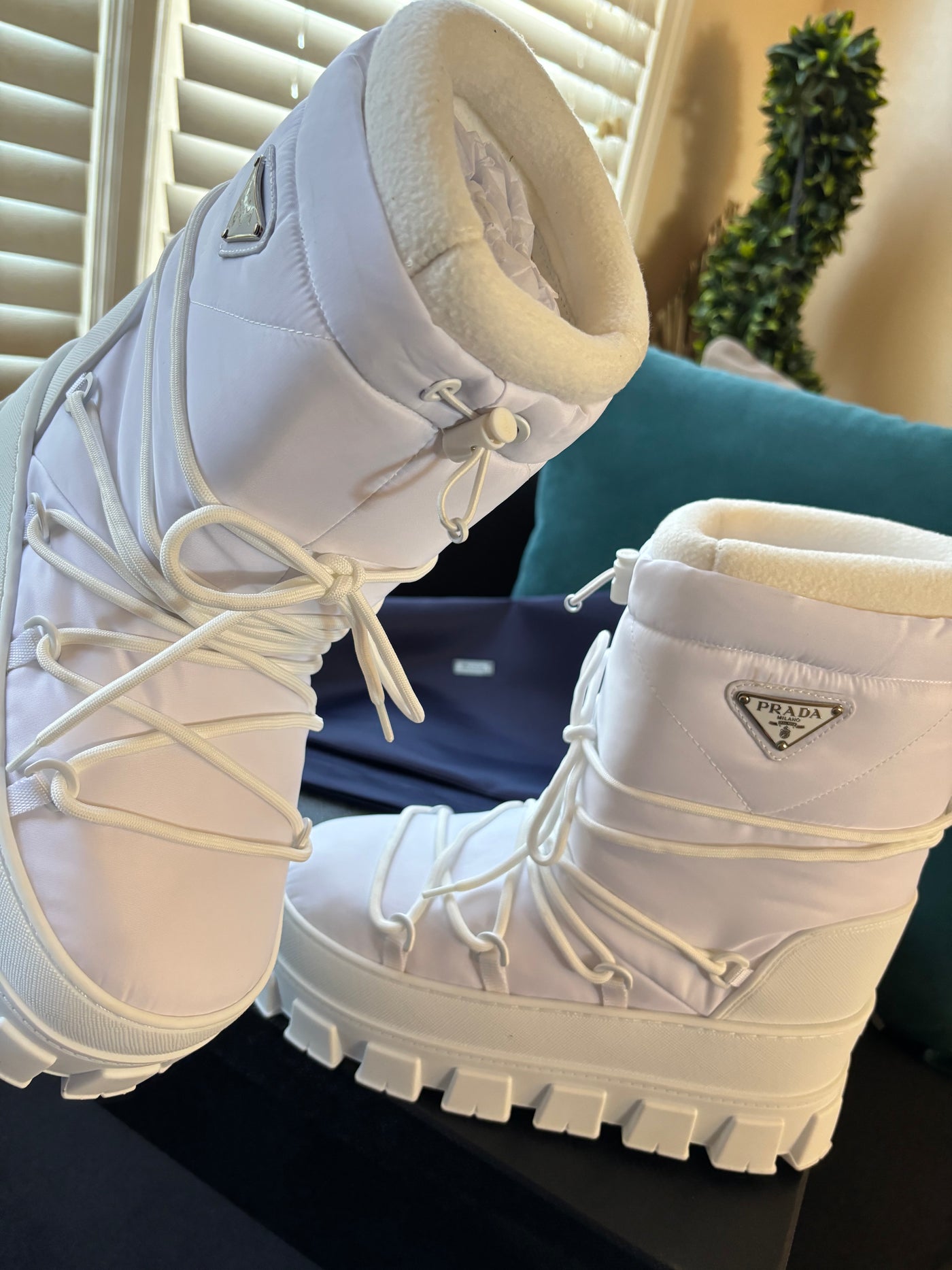 Pràda Short Ski Boots(On Hand)