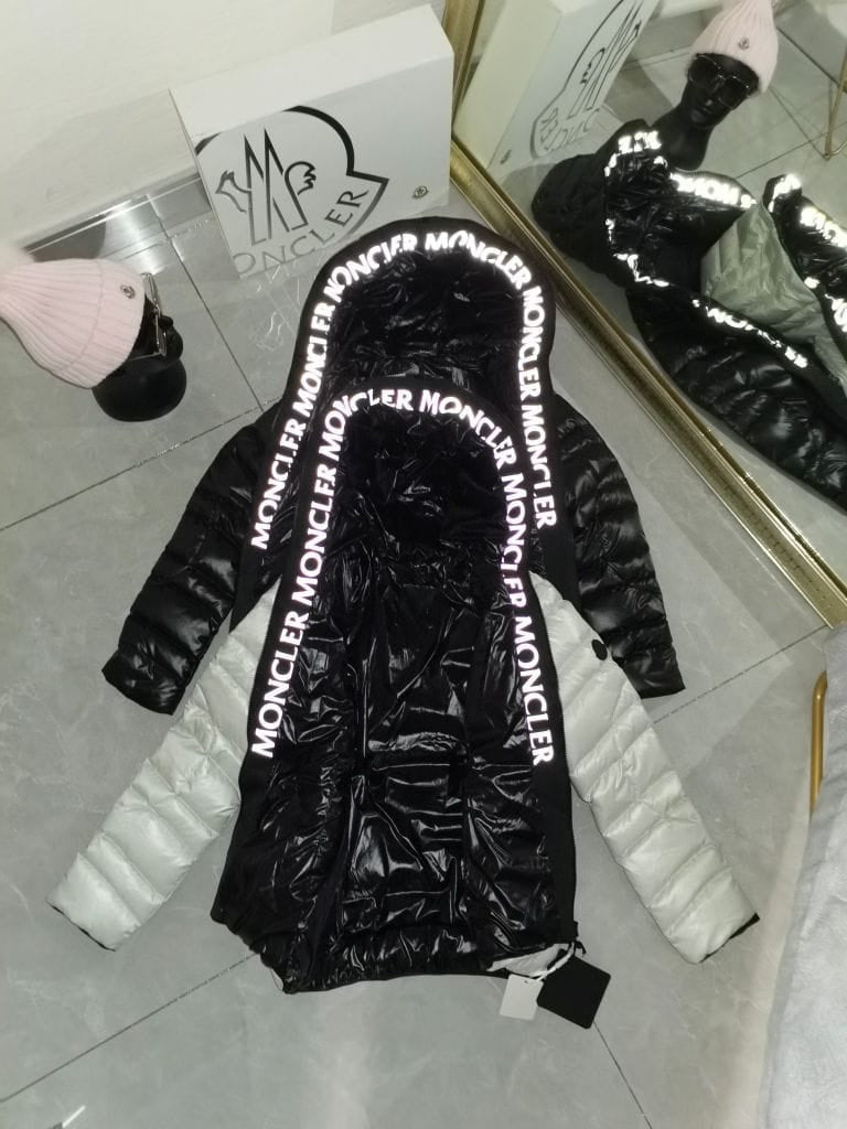 Mòncler Reflective Logo Coat