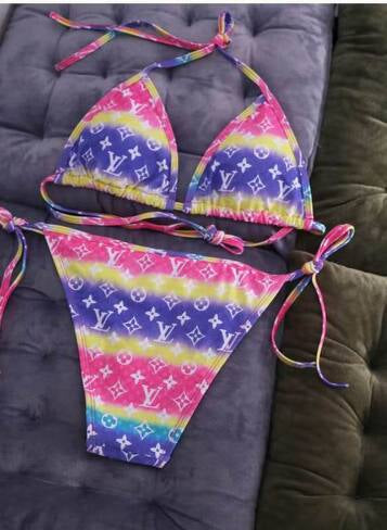TyeDye LV 2 Piece Swimsuit